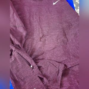 Women Dri fit Nike long sleeve shirt